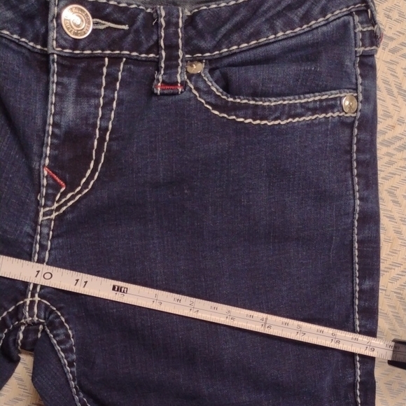 True Religion Dark Blue Boot Cut Jeans - Picture 8 of 15